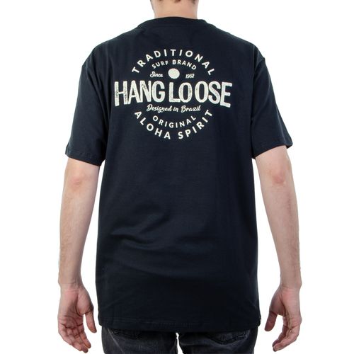 Camiseta Masculina Hang Loose Roundtypo - PRETO-HLTS010797- -1-